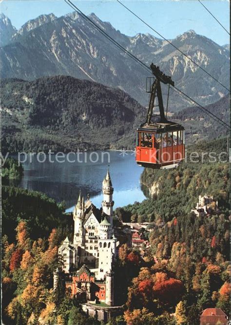 Seilbahn Tegelbergbahn Schloss Neuschwanstein Hohenschwangau Alpsee