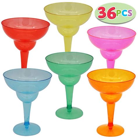 High Quality Plastic Margarita Glasses