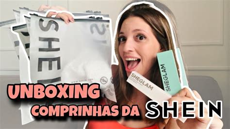 UNBOXING SHEIN 2024 MINHAS COMPRAS CHEGARAM YouTube