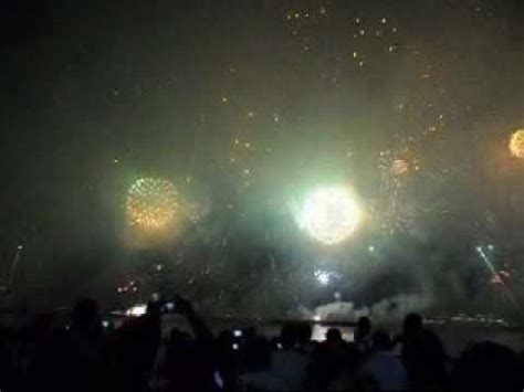 Queima De Fogos Copacabana Reveillon Youtube