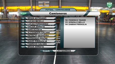 Club Camioneros On Twitter Futsal Copacomunicaciones