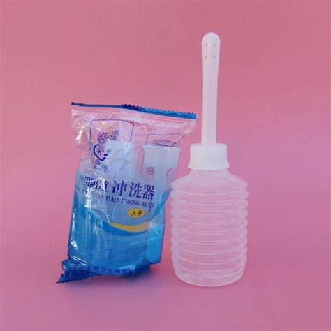 1PC 200ml Enema Rectal Syringe Vaginal Rinse Plug Anal Vaginal Shower