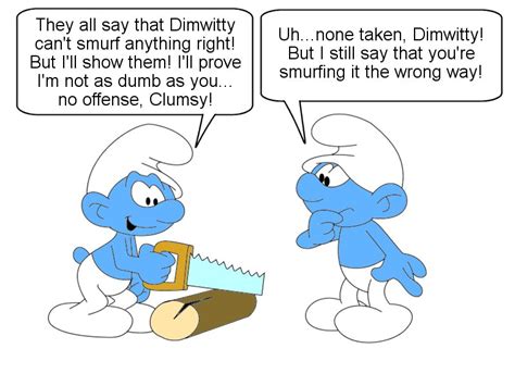 Dimwitty Smurf Empath Storiesgallery Smurfs Fanon Wiki Fandom