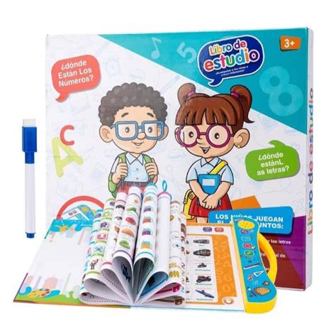 Ripley LIBRO DIDÁCTICO INTERACTIVO APRENDIZAJE BILINGÜE PARA NIÑOS