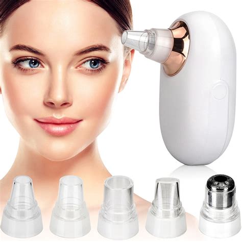 Blackhead Remover Vacuum With 5 Probes Removal Tool Vacuum USB