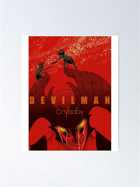 Devilman Crybaby Poster For Sale By Mingocrafttee Redbubble