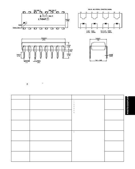 LTV817 Datasheet 2 5 Pages LITEON HIgh Density Mounting Type