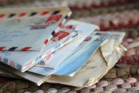 Stack Of Old Letters Stock Photo Image Of Mail Stamps 15537734