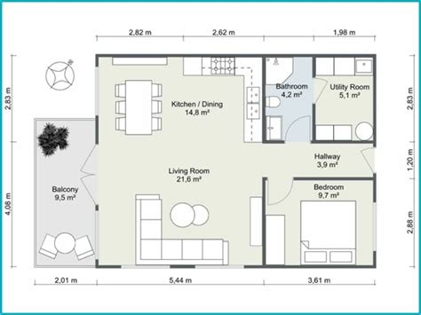 Floor Plan Examples With Dimensions - Uperplans