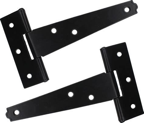 Sul Mm Gate Hinges Weather Rust Proof Black Powder Coated Tee