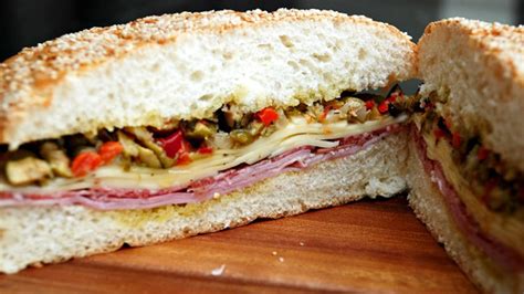 Authentic New Orleans Muffuletta Sandwich Recipe