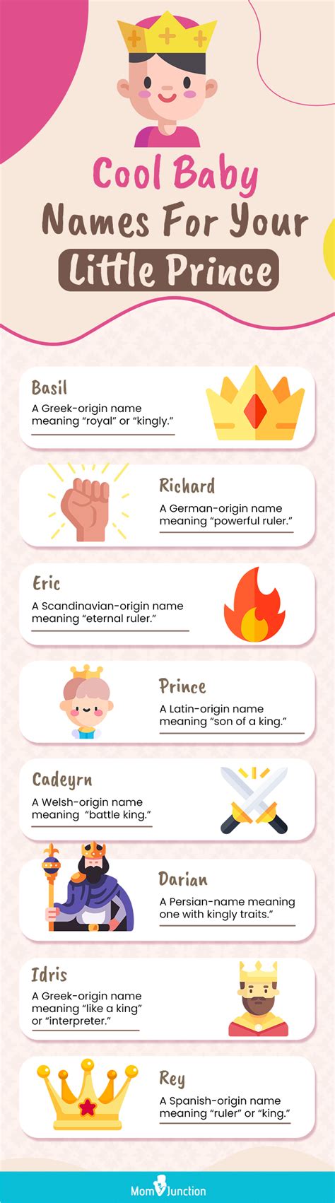 10 Wonderful Baby Boy Names That Mean King