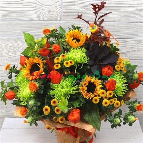 Букет из подсолнухов (82 фото)
