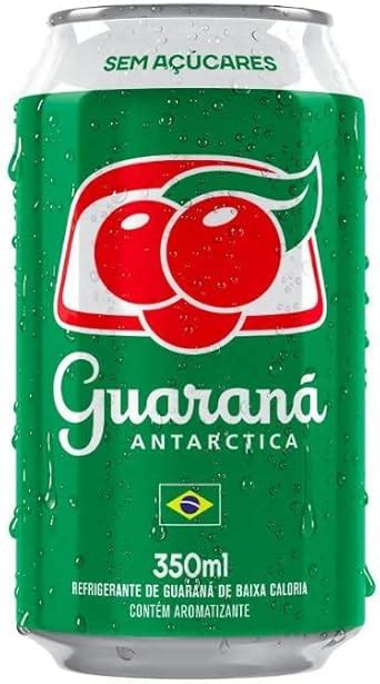 Guaraná Antarctica Refrigerante Sem Açúcar Lata 350ml