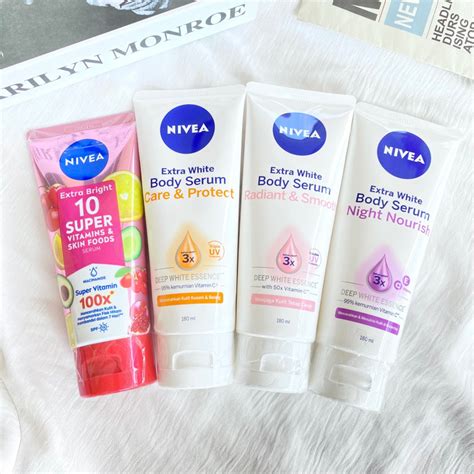 Jual Ready Stok Nivea Extra Bright Body Serum Super Vitamin