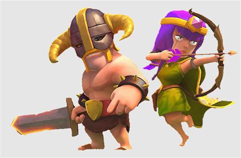 Clash Of Clans Level 7 Barbarians