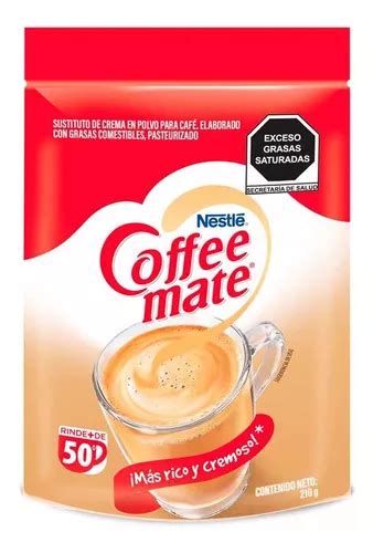 Sustituto De Crema Para Café Coffee Mate Polvo Original Bolsa 210g