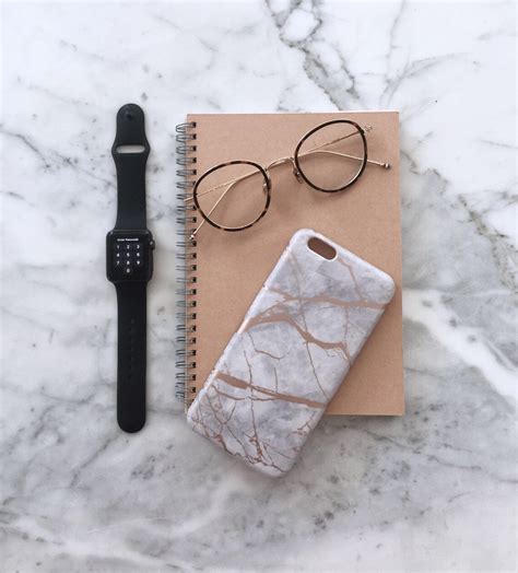 Rose Marble Phone Case Rose Gold Reflectiveiphone Case Etsy