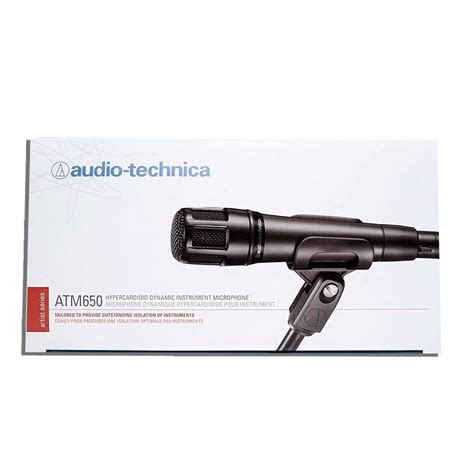 AUDIO TECHNICA ATM650 Micrófono Dinámico Hipercardioide para