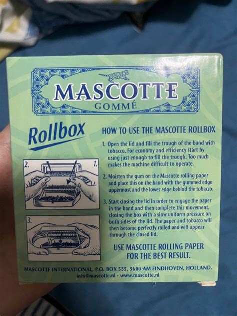 Mascotte Gomme Cigarette Rollbox, TV & Home Appliances, Other Home ...