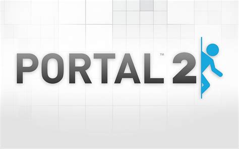 Portal 2 logo HD wallpaper | Wallpaper Flare