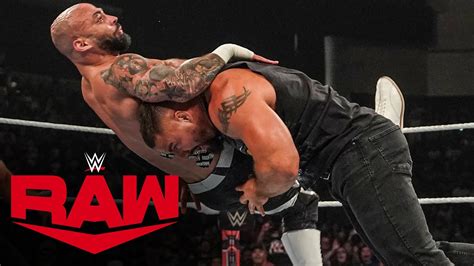 Bron Breakker Spears Both Ricochet And Ilja Dragunov Raw Highlights