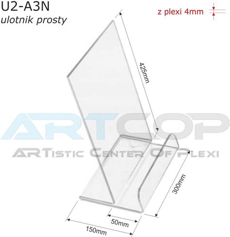 A Kiesze Z Plexi Mm Stojak Na Ulotki Foldery N Ceny I Opinie