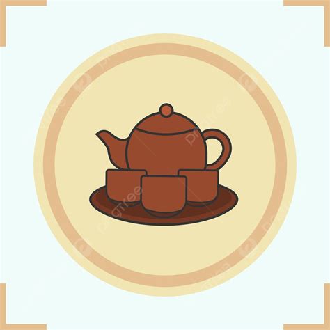 Color Tea Set PNG Vector PSD And Clipart With Transparent Background