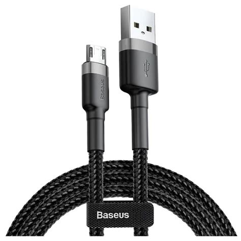 Baseus Cafule Usb A Till Micro Usb Kabel M Svart Gr Teknikdelar Se