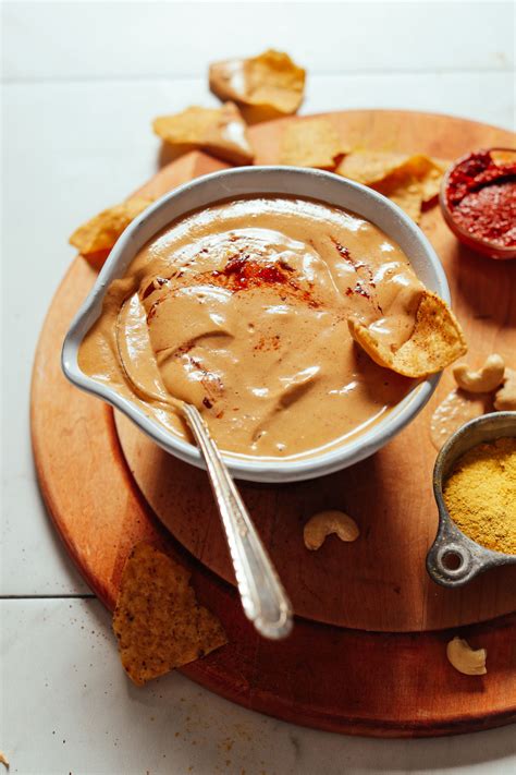 5 Minute Vegan Cashew Queso Minimalist Baker Recipes