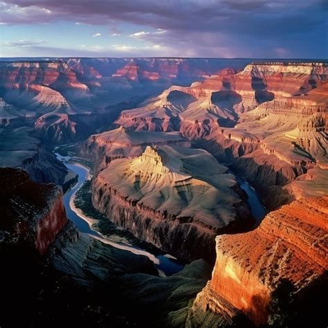 premium photo grand canyon national park  sunset arizona united