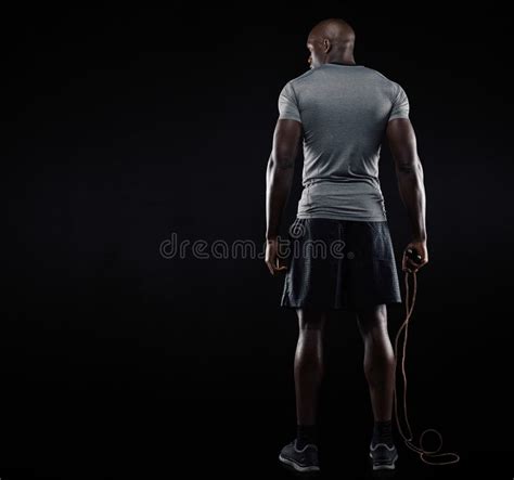 Muscular Man With Rope Stock Image Image Of Athlete 61952287