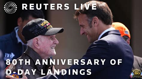 LIVE French President Emmanuel Macron Leads Ceremony Marking The 80th