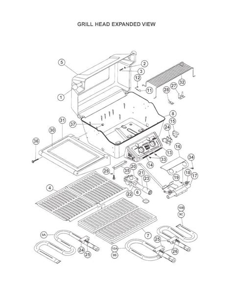 Ducane Gas Grill Parts Diagram