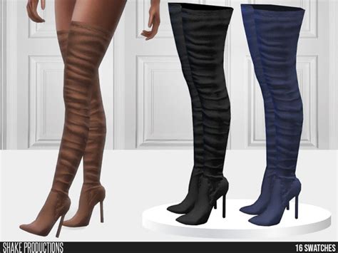 The Sims Resource 844 High Heel Boots