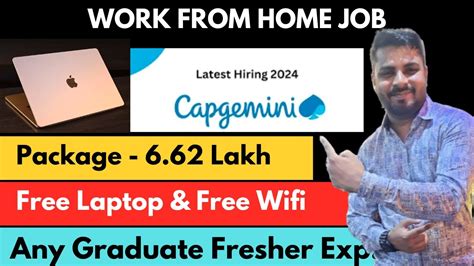 Capgemini Hiring Fresher Work From Home Jobs Package Lpa