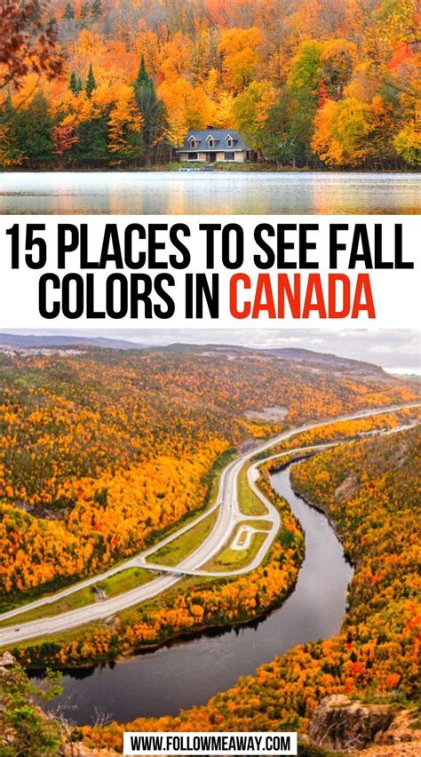 15 places to see fall colors in canada – Artofit