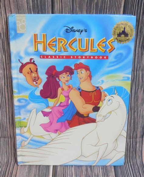 Vintage Disney Herculeshercules Storybookclassic Etsy