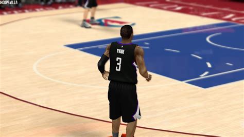 Nba 2k14 Jersey Mod Los Angeles Clippers Black Alternate Uniform