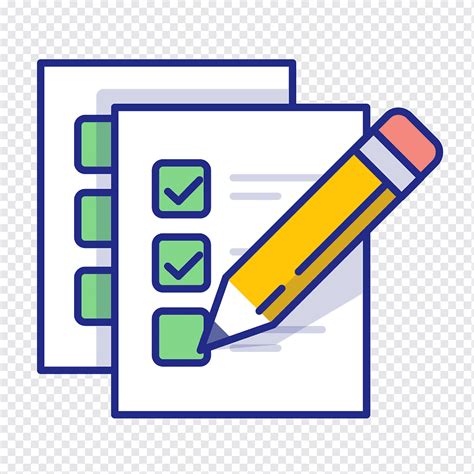 Checkmark Done Exam List Pencil Todo Xomo Basics Icon Png PNGWing