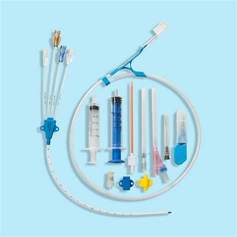 Disposable Medical Cvc Central Venous Catheter Simple Package Kit