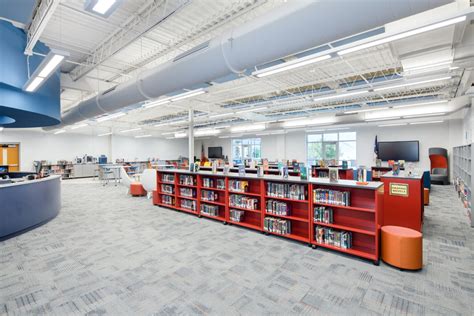 Trask Middle School Media Center Barnhill Contracting Company