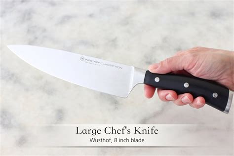 Best kitchen knives (large chef's knife) - Olga's Flavor Factory