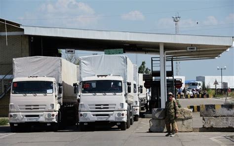 Russia Completes Customs Clearance Of Ukraine Bound Humanitarian Convoy