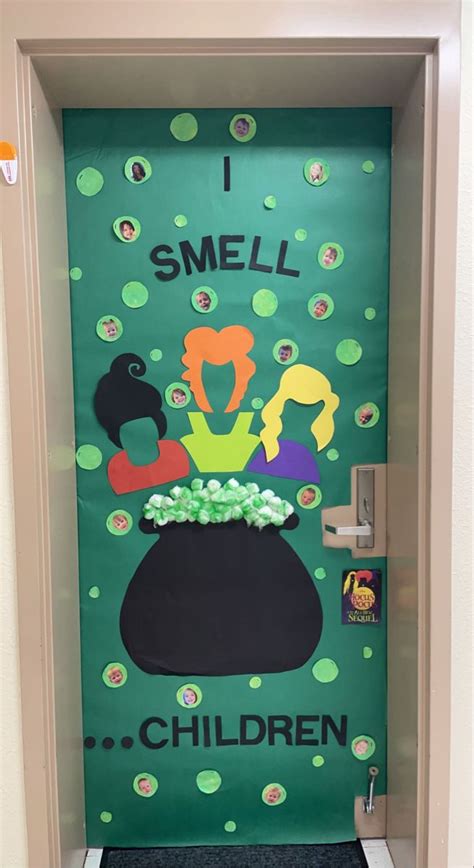 Halloween Theme Halloween Classroom Door Decor Halloween Door