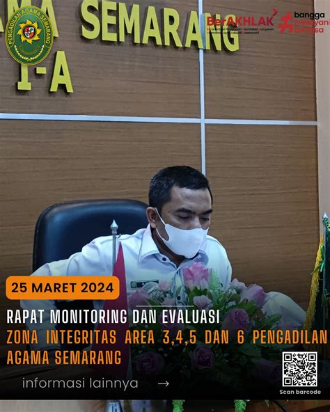 Rapat Monitoring Dan Evaluasi Zona Integritas Area Dan