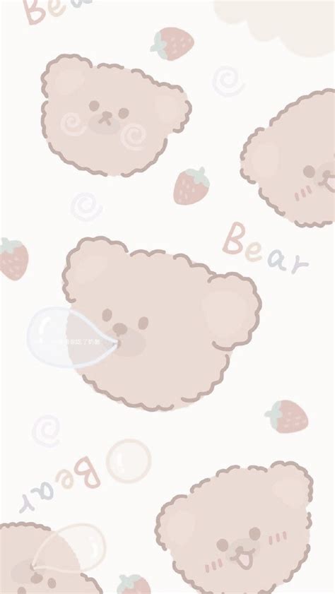 Aesthetic Korean Bear Wallpapers Wallpaper Cave