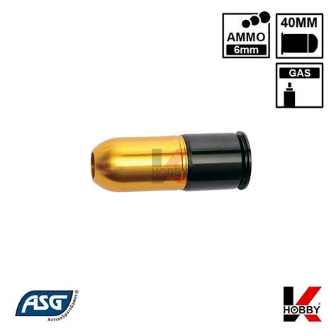 Asg Large 90rd 40mm Airsoft Grenade