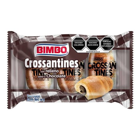 Crossantines Crossantines Bimbo Con Relleno Sabor Chocolate G Walmart