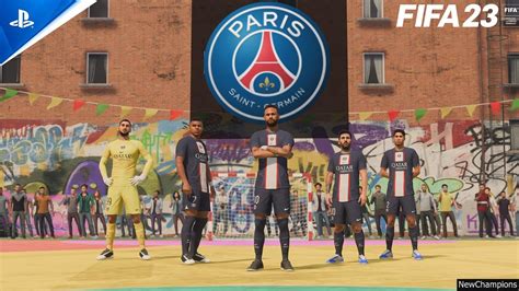 FIFA 23 PSG Vs Manchester City VOLTA FOOTBALL Futsal PS5 YouTube